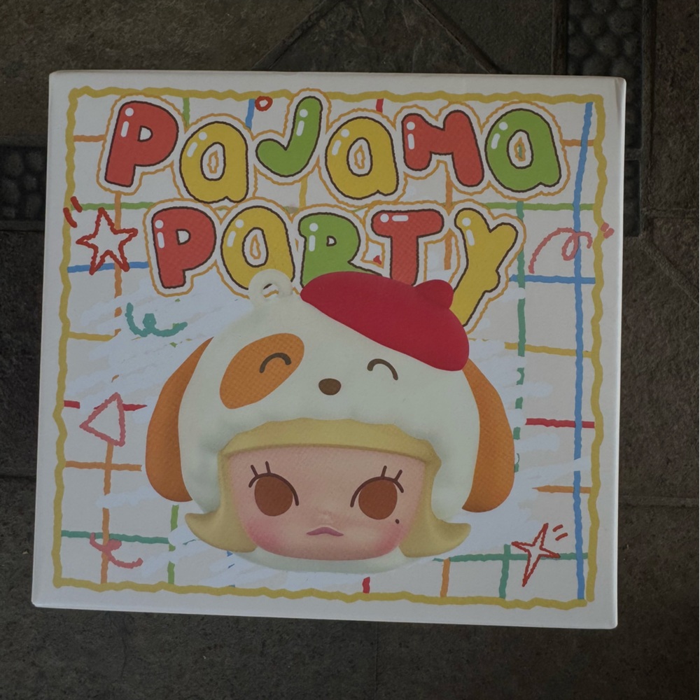 Popmart Pajama Part Pino Jelly Keychain